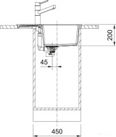 Кухонная мойка Franke S2D 611-62/500 белый 143.0628.363