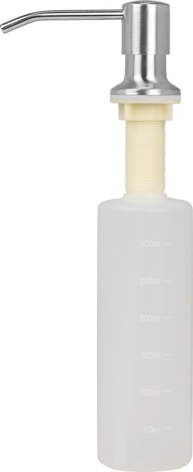 Кухонная мойка Basic CL DS Decor 45x50 (сатин, коландер, дозатор)