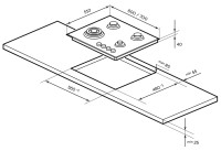 Варочная панель LEX GVG 642-1 WH