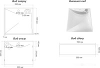 Умывальник Marko Твист 60