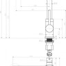 Смеситель Paulmark Essen Es213011-401TB (антрацит)