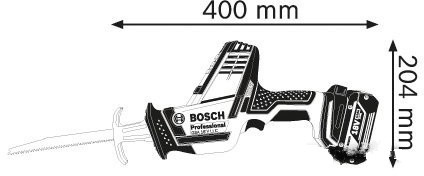 Сабельная пила Bosch GSA 18 V-LI C