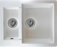 Кухонная мойка Berge BR-6150 (белый матовый)