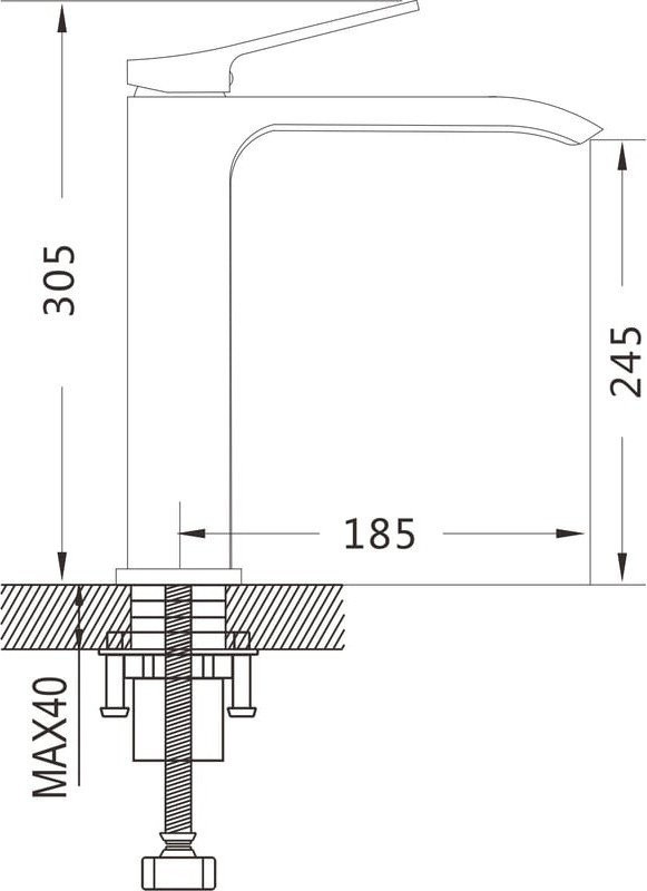 Смеситель Shevanik S4011G