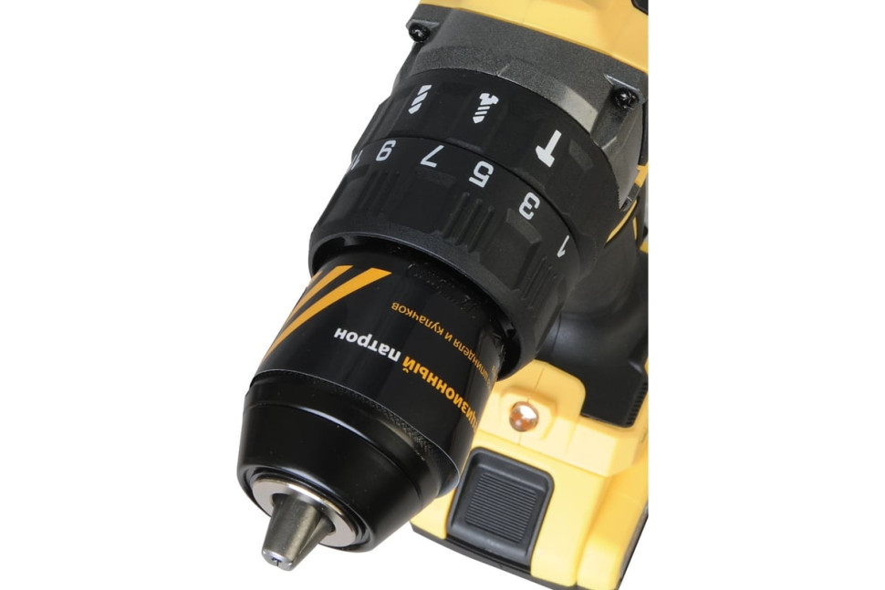 Ударная дрель-шуруповерт Hanskonner HCD1865BLI (с 2-мя АКБ)