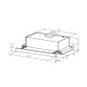 Вытяжка LEX Honver G 2M 600 (белый)