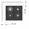 Варочная панель ZorG Technology H6020P21IS white