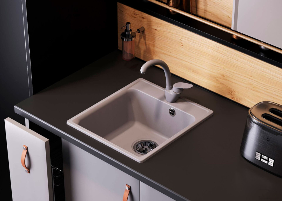 Кухонная мойка Quartz Bond 430 (грей)