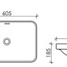 Умывальник Ceramica Nova Element CN5041