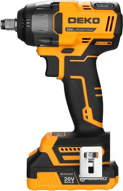 Гайковерт Deko DKIS-Li Set 083-1083 (с 2-мя АКБ, кейс)