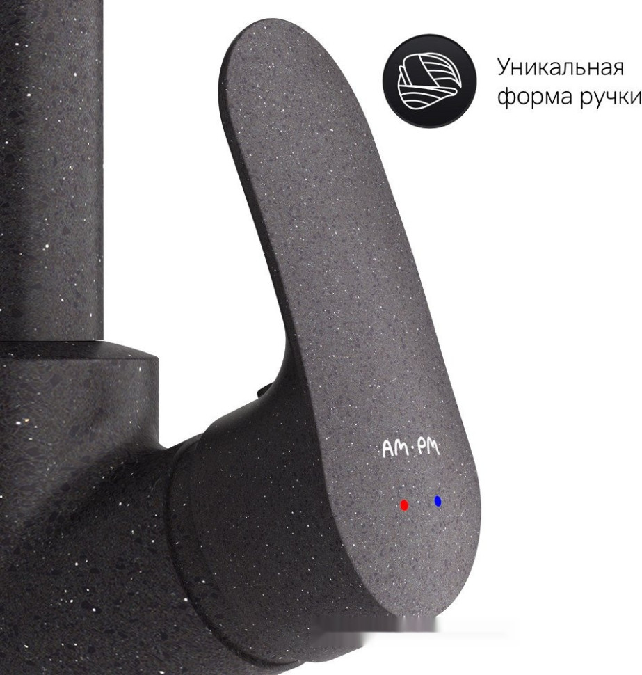 Кухонная мойка Berge BR-5750 + Like F8007122 (черный)