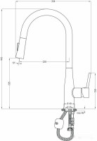 Смеситель Deante Lukrecja BDH W720