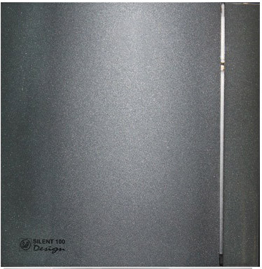Вытяжная вентиляция Soler & Palau Silent-100 CZ Grey Design - 4C [5210607300]