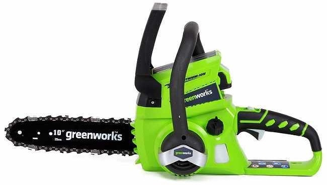 Электропила цепная Greenworks G40CS30II 40В (2007807)