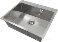 Кухонная мойка Basic CL DS Decor 60x50 (сатин, коландер, дозатор)