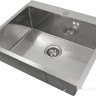 Кухонная мойка Basic CL DS Decor 60x50 (сатин, коландер, дозатор)