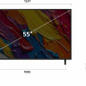 Телевизор LG QNED AI QNED82 55QNED82A6B
