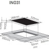 Варочная панель Zorg INO31 white