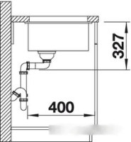 Кухонная мойка Blanco Rotan 500-U (кофе) 521353