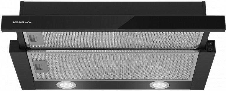 Вытяжка HOMSair Flat 60 Glass (черный)