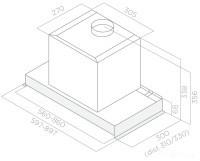 Вытяжка Elica Glass Out IX/A/60 [PRF0109787]