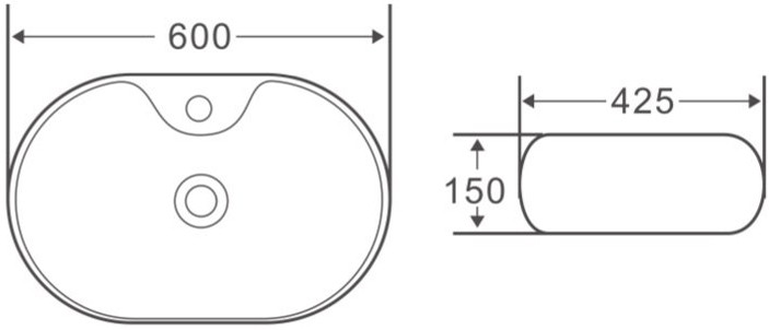 Умывальник BelBagno BB1151