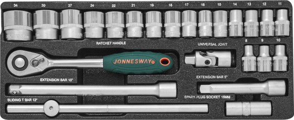 Jonnesway S04H4724S 24 предмета