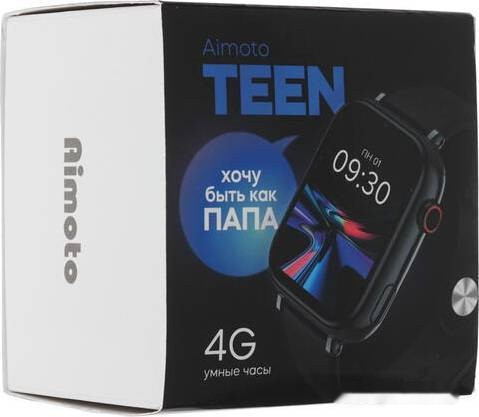 Детские умные часы Aimoto Teen (черный)