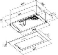Вытяжка ZUGEL ZHI525B