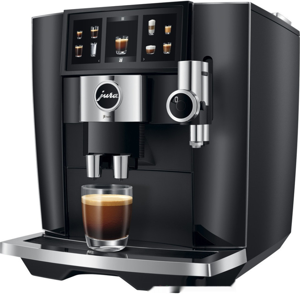 Кофемашина Jura J8 Twin Diamond Black EA 15561