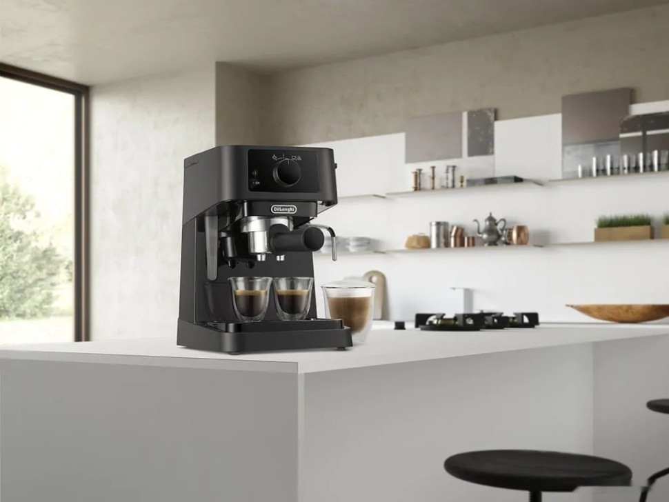 Рожковая помповая кофеварка Delonghi Stilosa EC235.BK Рожковая помповая кофеварка Delonghi Stilosa EC235.BK