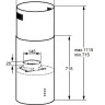 Вытяжка Maunfeld Ford 39 Isla Sensor (белый)