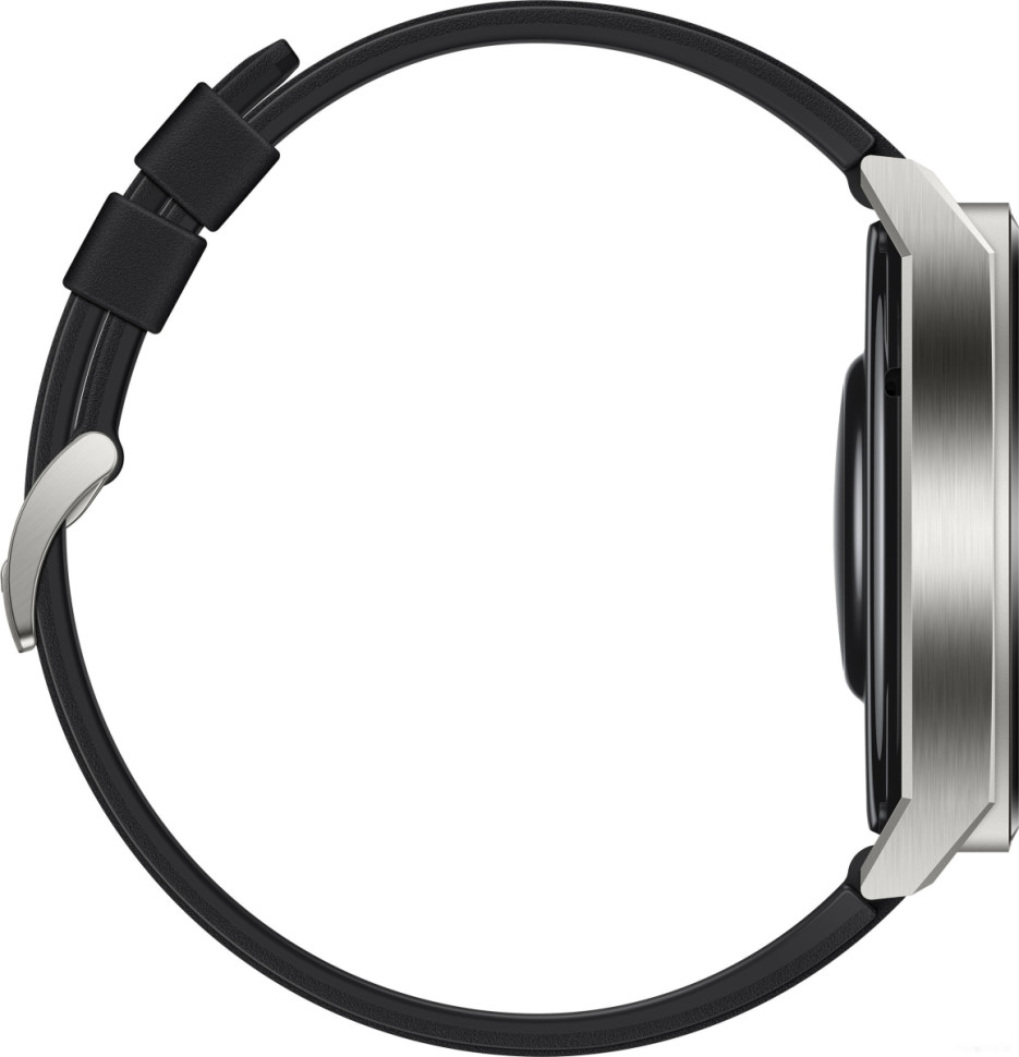 Умные часы Huawei Watch GT 3 Pro Titanium 46 мм (серый/черный)