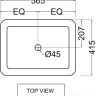 Умывальник Jaquar FLS-WHT-5601
