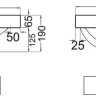 Умывальник Jaquar FLS-WHT-5601