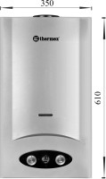 Водонагреватель Thermex G 20 D Silver