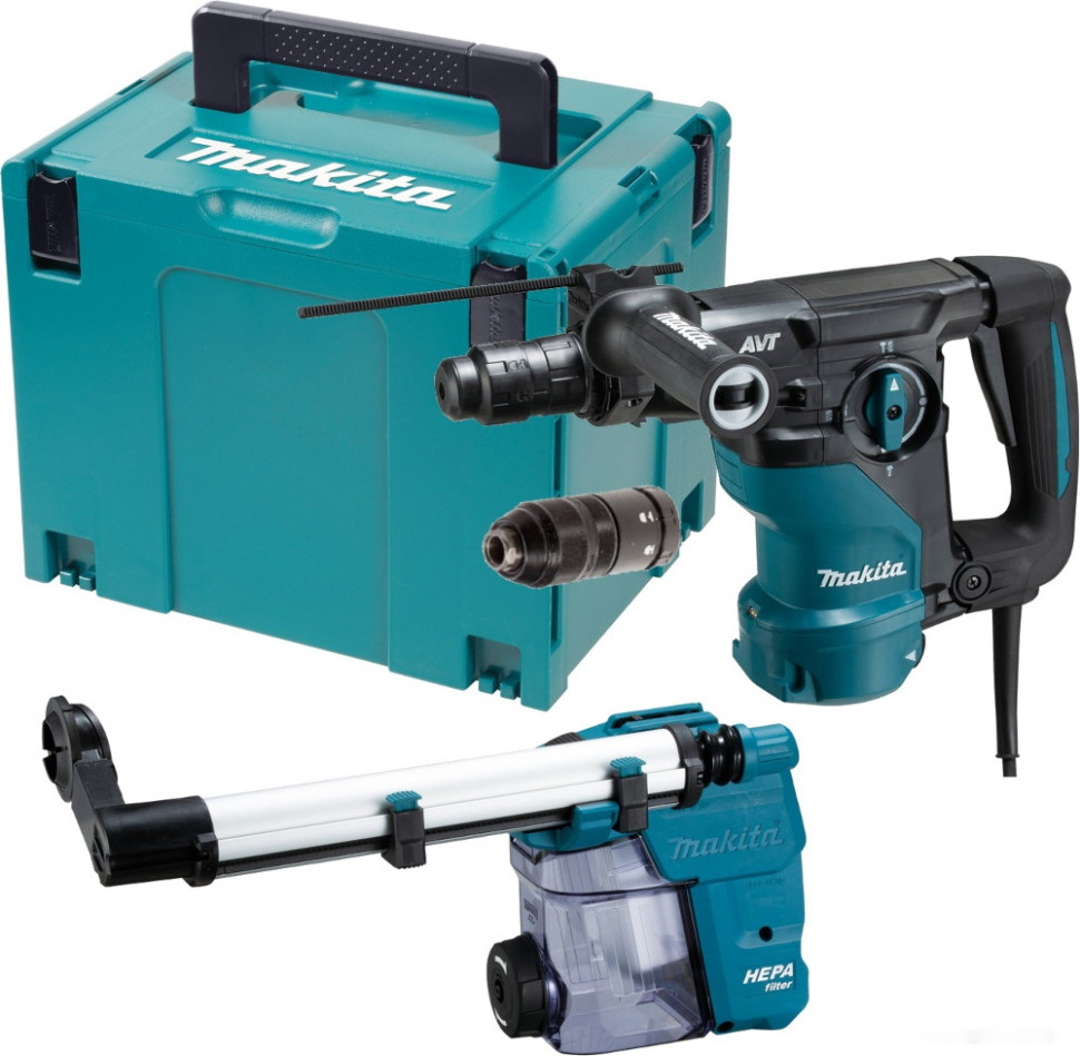 Перфоратор Makita HR3012FCWJ (с системой пылеудаления)