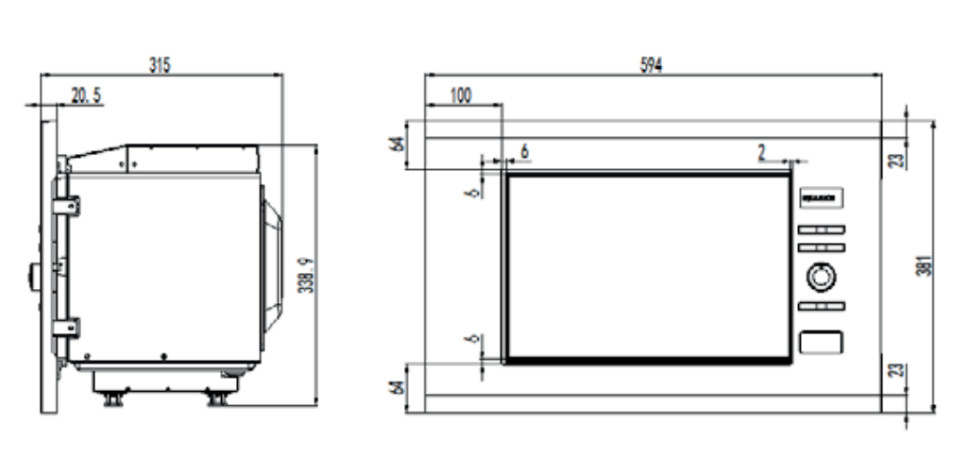 Микроволновая печь Monsher MMH 1020 BX
