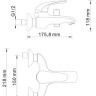 Смеситель Wasserkraft Rossel 2801