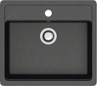 Кухонная мойка Berge BR-5750 (черный матовый)