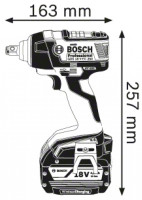 Гайковерт ударный Bosch GDS 18 V-EC 250 Professional