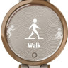 Умные часы Garmin Lily (розовое золото/силиконовый ремешок)