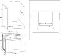 Духовой шкаф Korting OKB 370 CMX