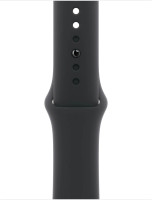 Умные часы Apple Watch Series 11 46 мм (алюминиевый корпус, космический серый/черный, спортивный силиконовый ремешок M/L)