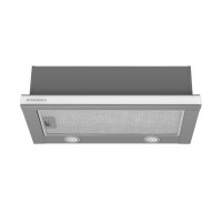 Вытяжка Maunfeld VSQ 60 (нержавеющая сталь/белое стекло)