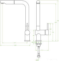 Смеситель Laveo Luna BLZ 069D