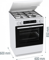 Плита Gorenje GKS6C71WF