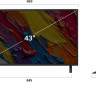 Телевизор LG QNED AI QNED82 43QNED82A6B