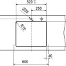 Кухонная мойка Franke Kubus 2 KNG 110-52 125.0512.502 (графит)