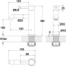 Смеситель Whitecross Y Y1211NIB (брашированный никель)